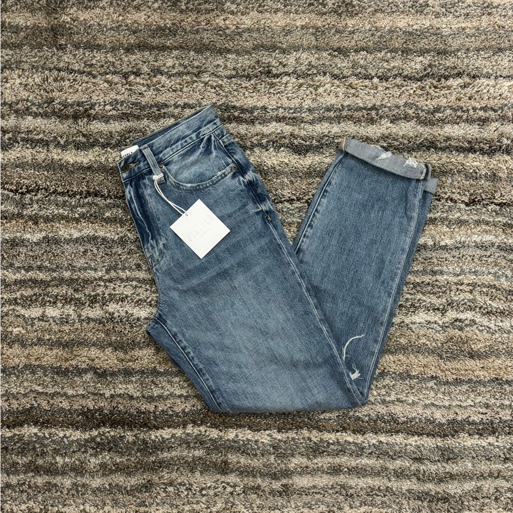 Pistola High Rise Relaxed Fit Jeans Sz 26 NWT | Pistola Presley High Rise Roller - Picture 11 of 13